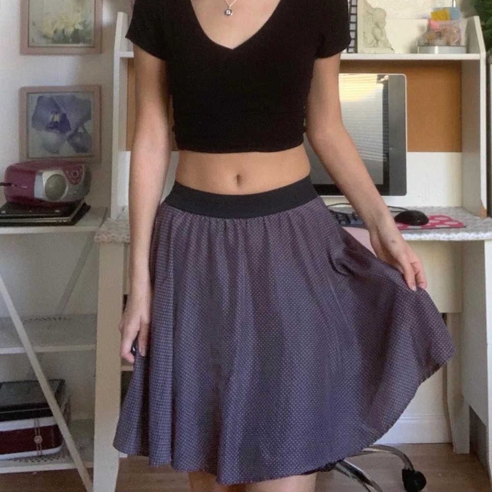 Polka dot skirt
